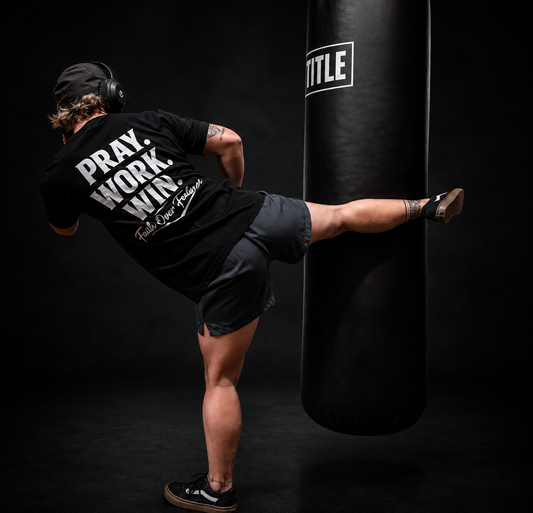 Pray. Work. Win. T-Shirt