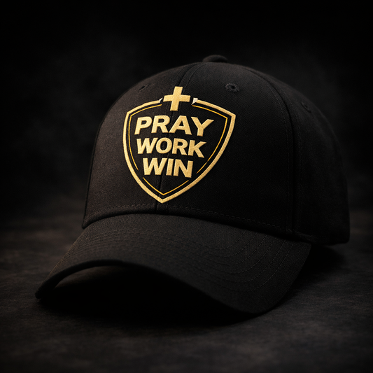 Pray Work Win Cap