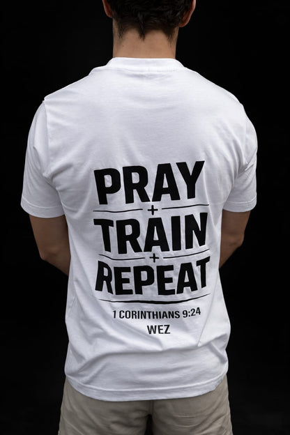 Pray. Train. Repeat.