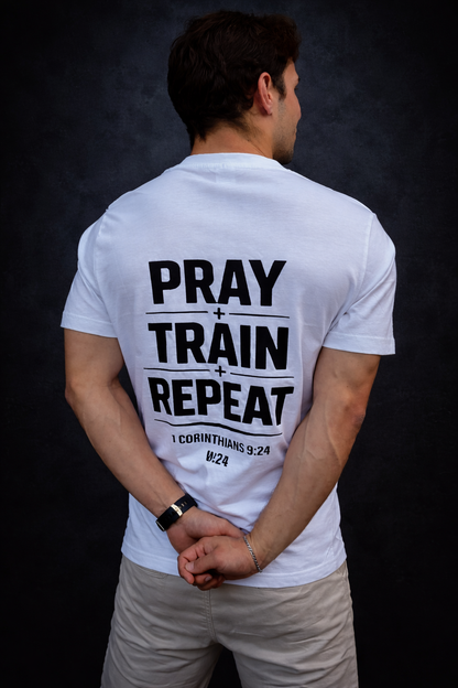 Pray. Train. Repeat.
